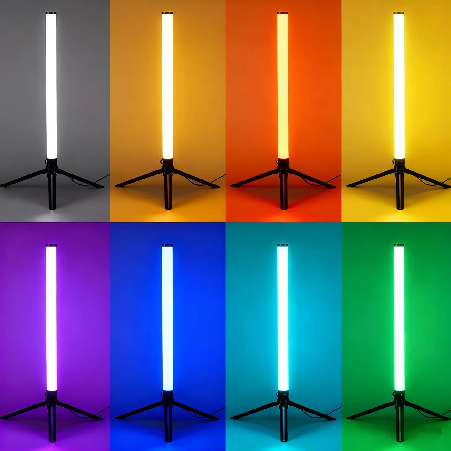 RGBIC Corner Floor Lamp — Color Changing LED with App & Remote