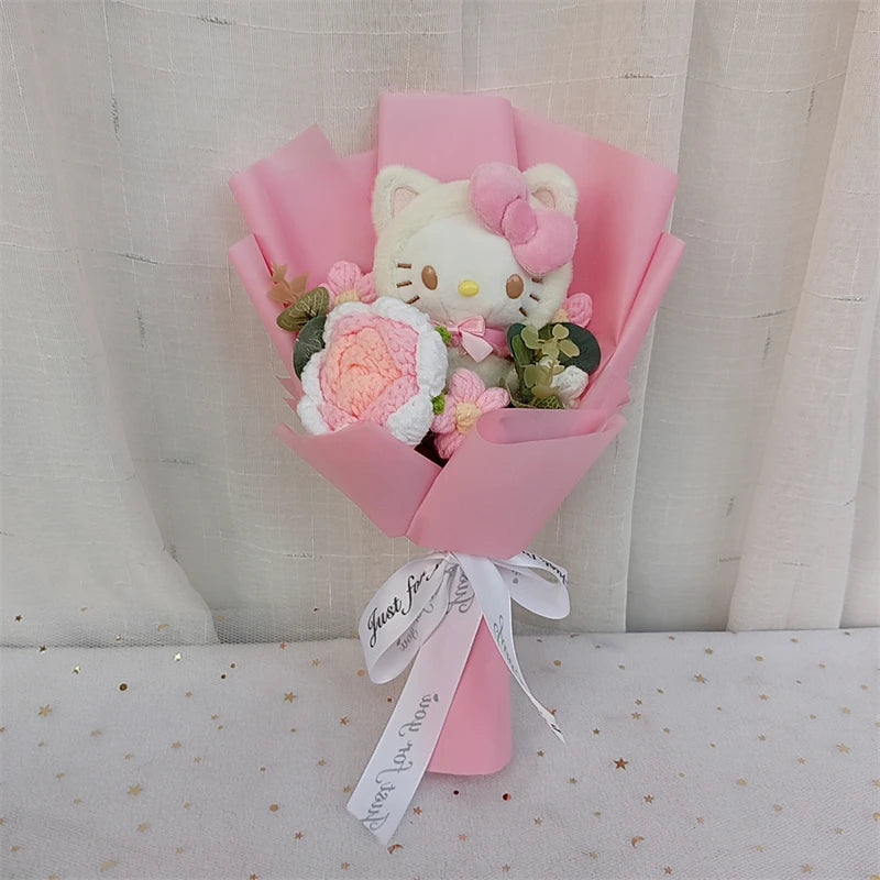 Hello Kitty Plush Flower Bouquet