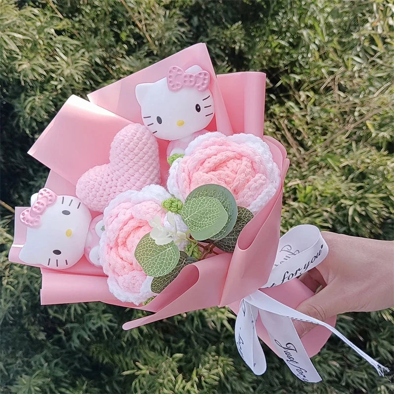 Hello Kitty Plush Flower Bouquet