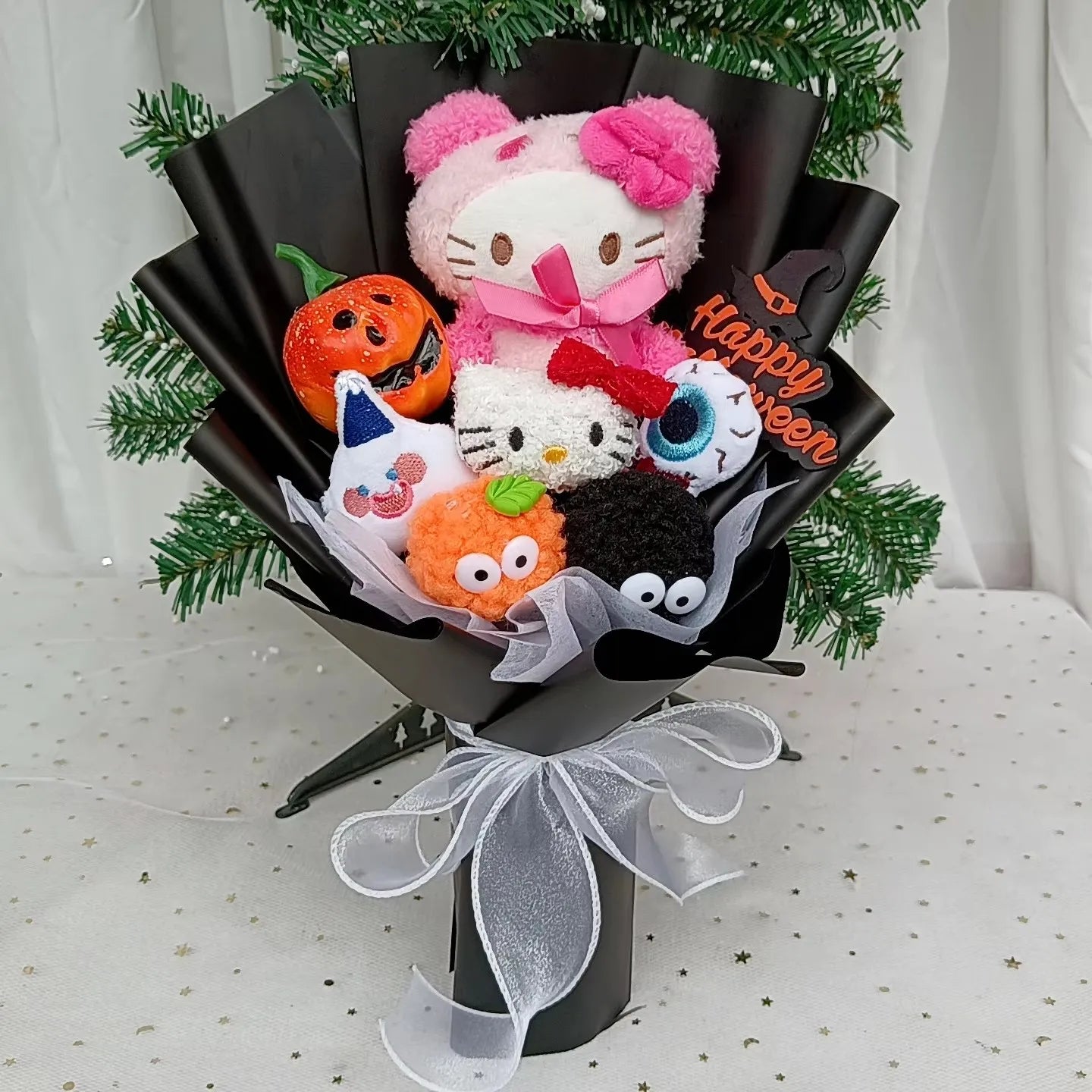 Hello Kitty Plush Flower Bouquet