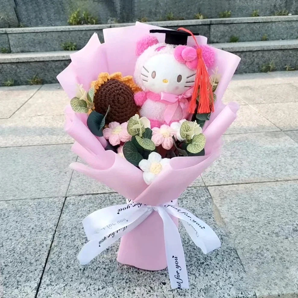 Hello Kitty Plush Flower Bouquet