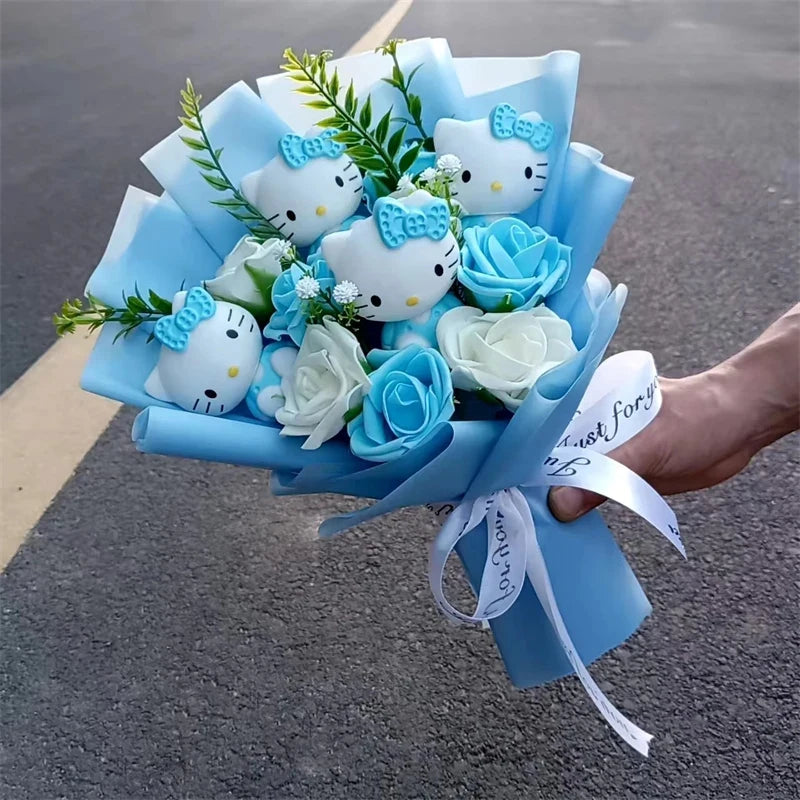 Hello Kitty Plush Flower Bouquet