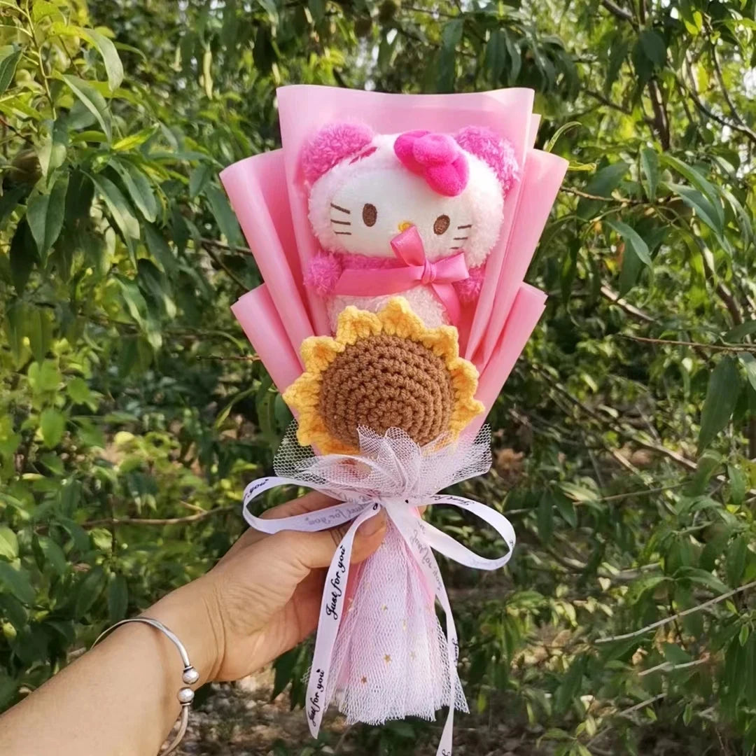 Hello Kitty Plush Flower Bouquet