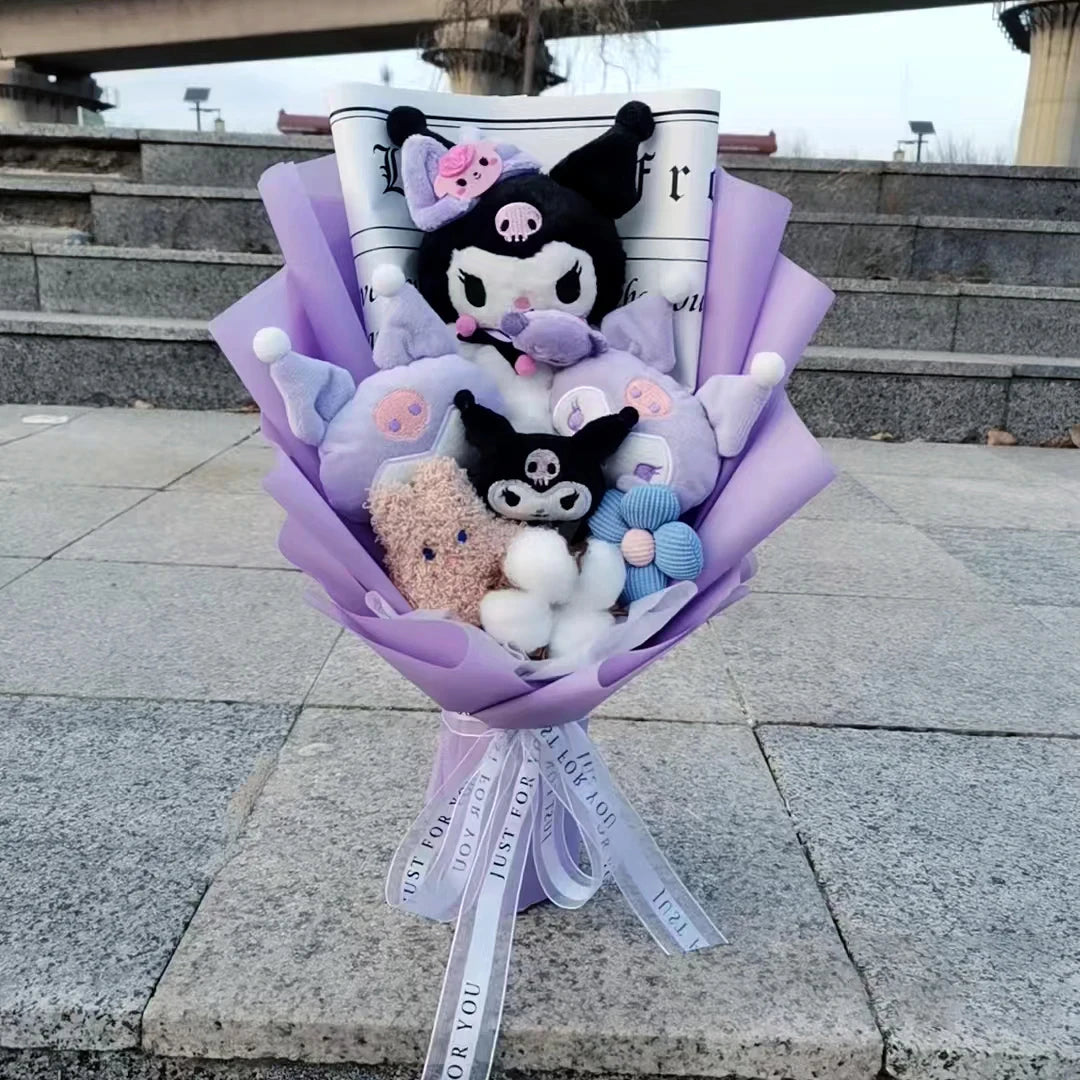 Hello Kitty Plush Flower Bouquet