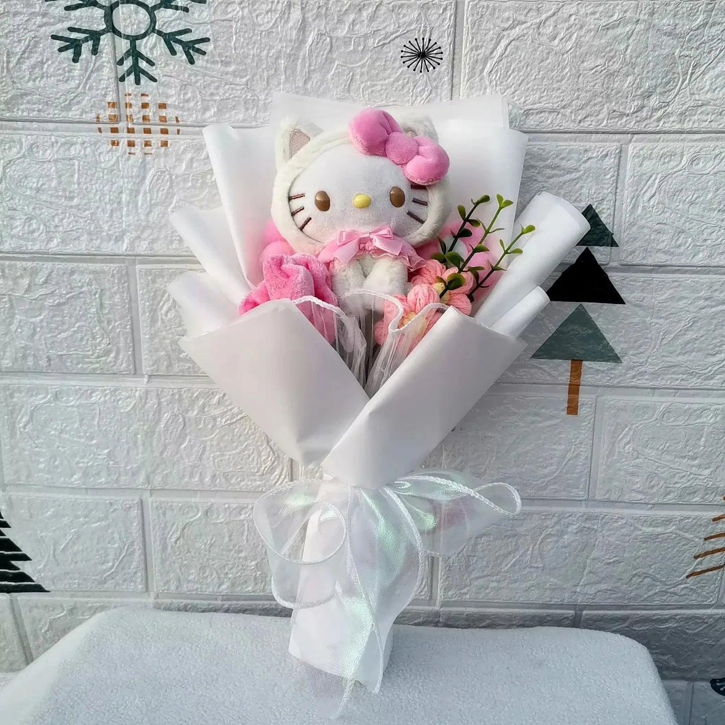 Hello Kitty Plush Flower Bouquet