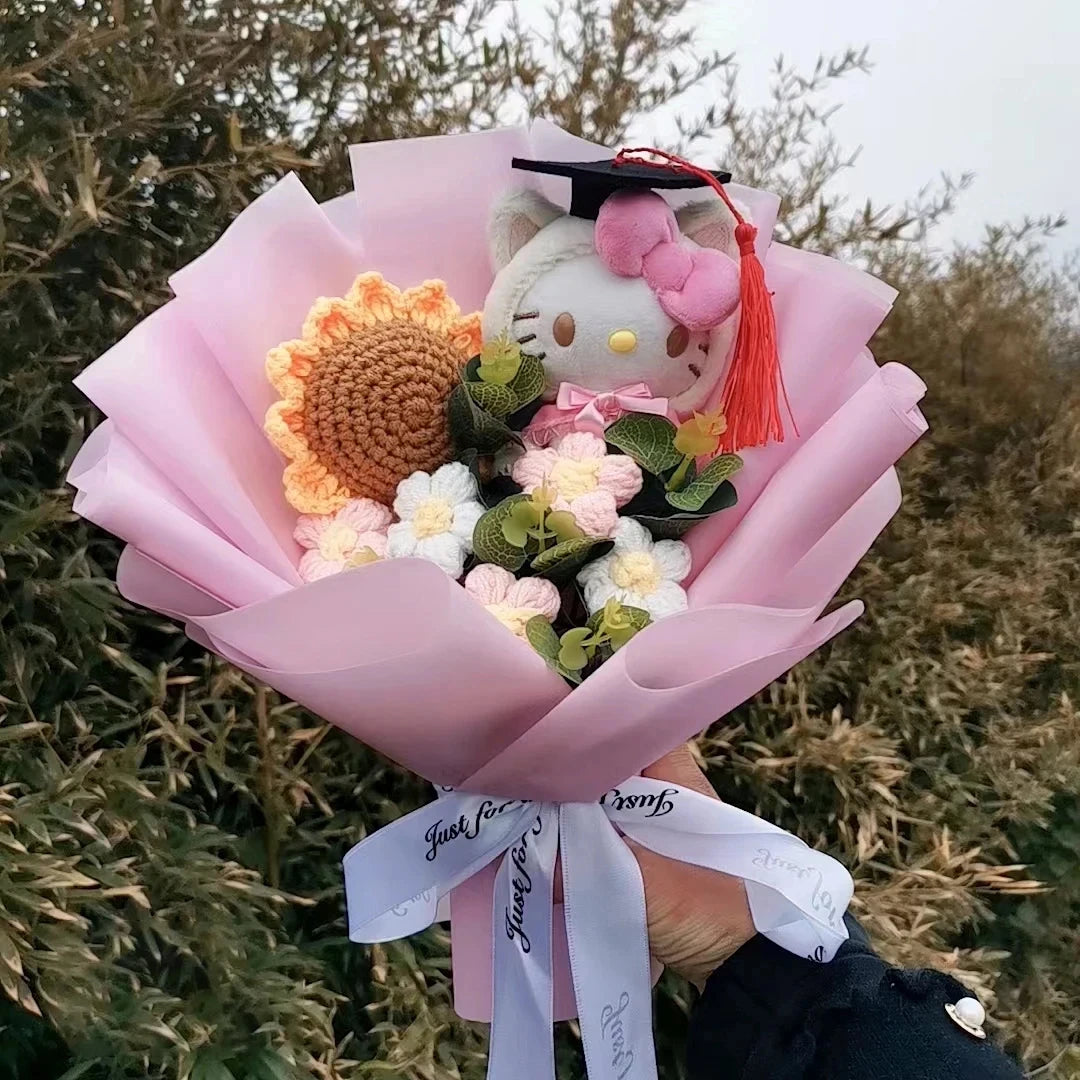 Hello Kitty Plush Flower Bouquet