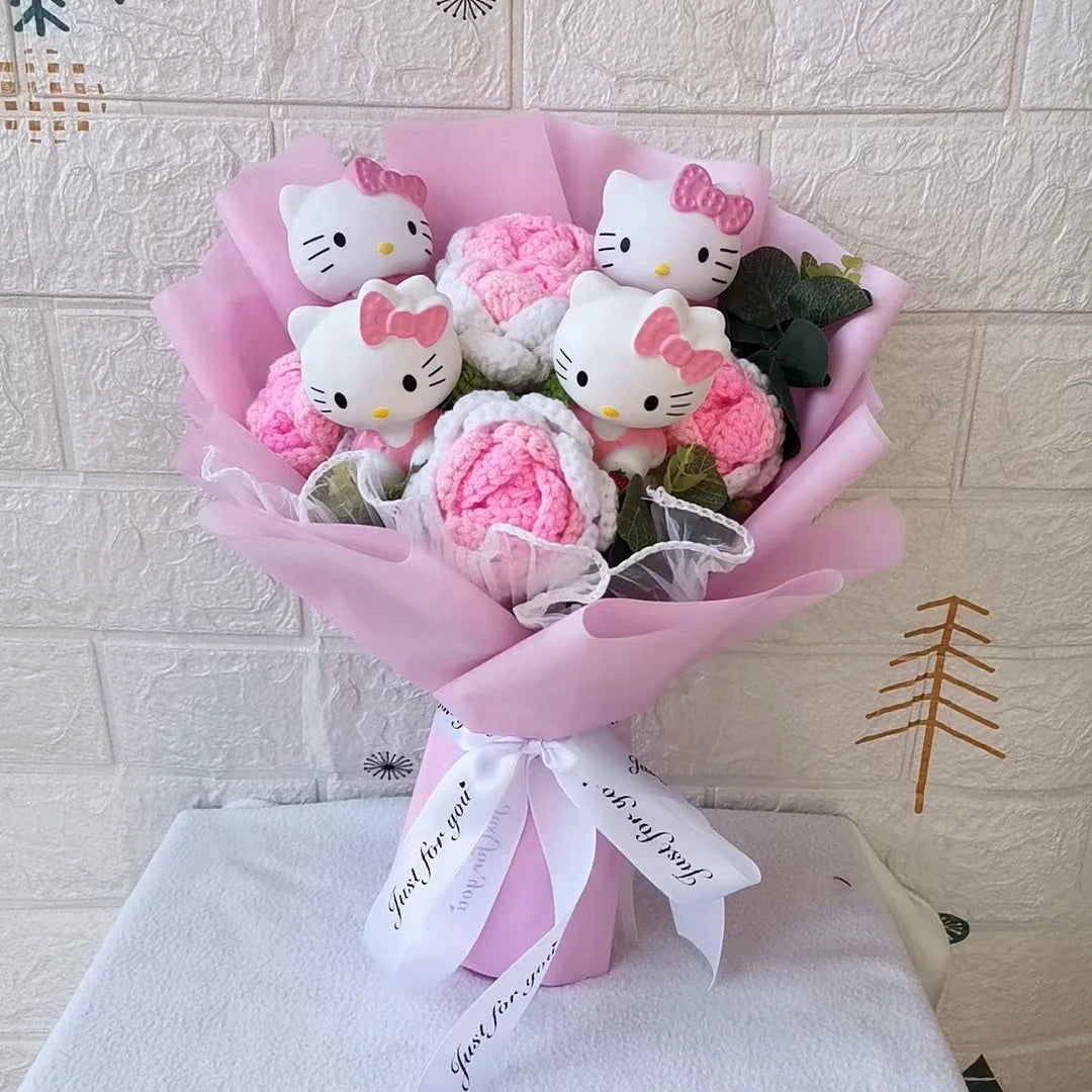 Hello Kitty Plush Flower Bouquet