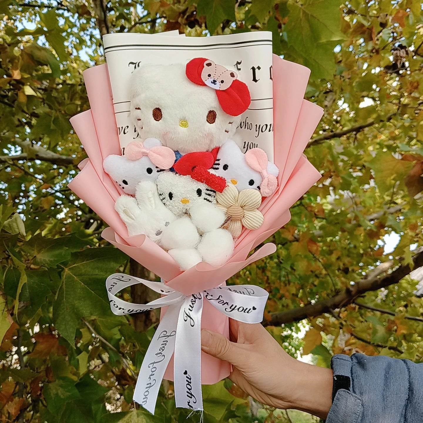 Hello Kitty Plush Flower Bouquet