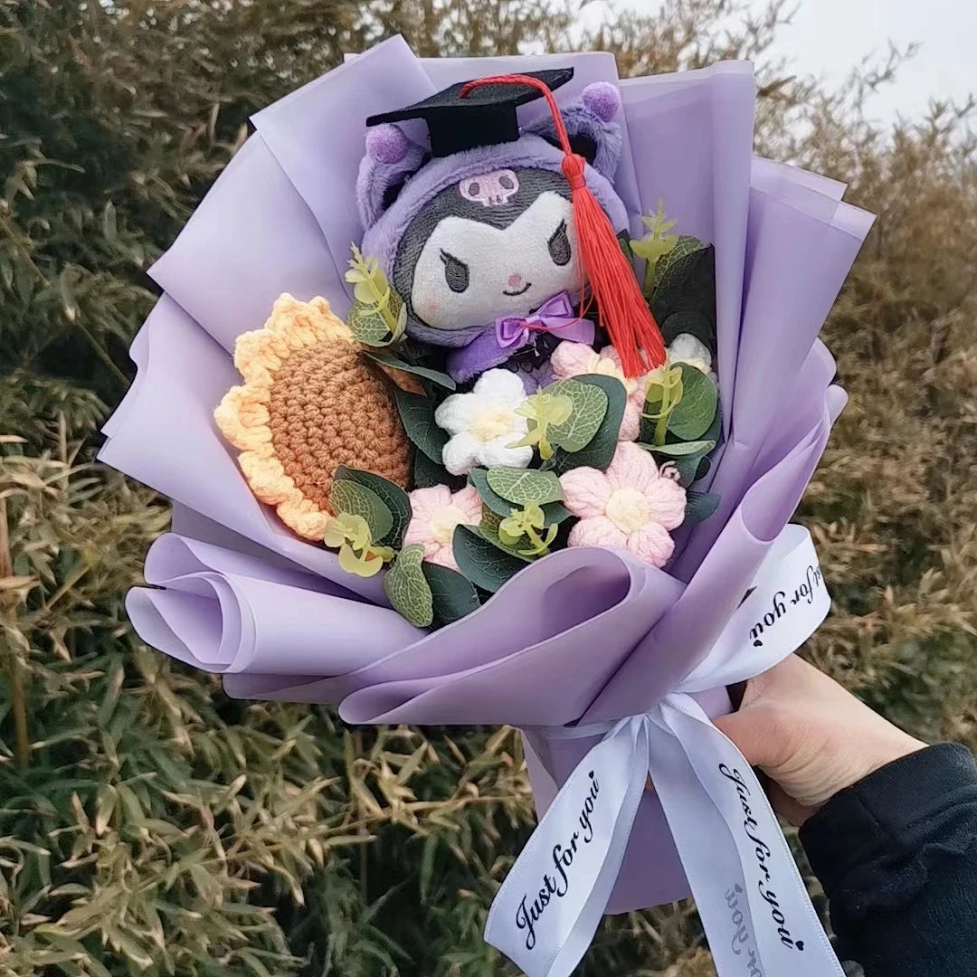 Hello Kitty Plush Flower Bouquet