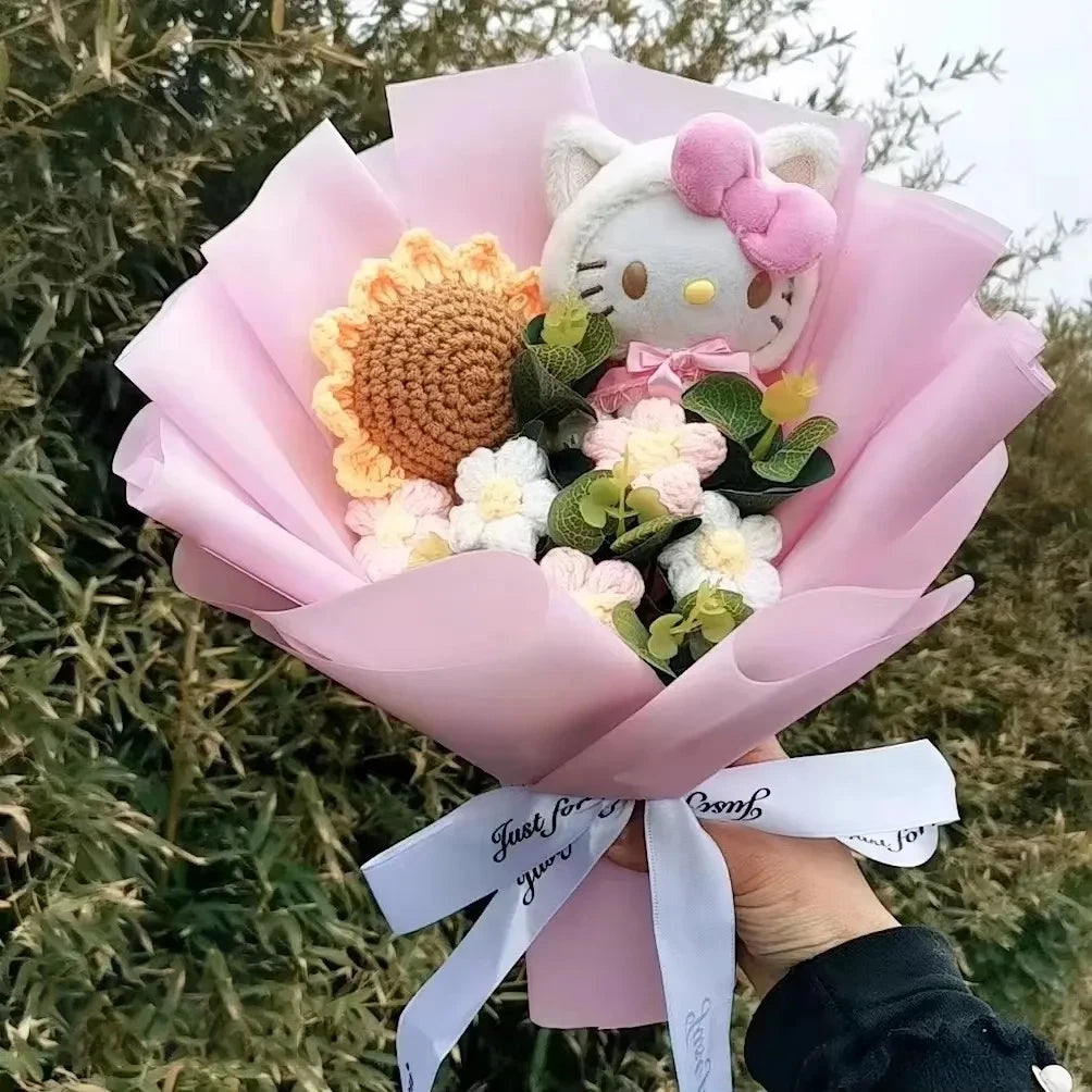 Hello Kitty Plush Flower Bouquet