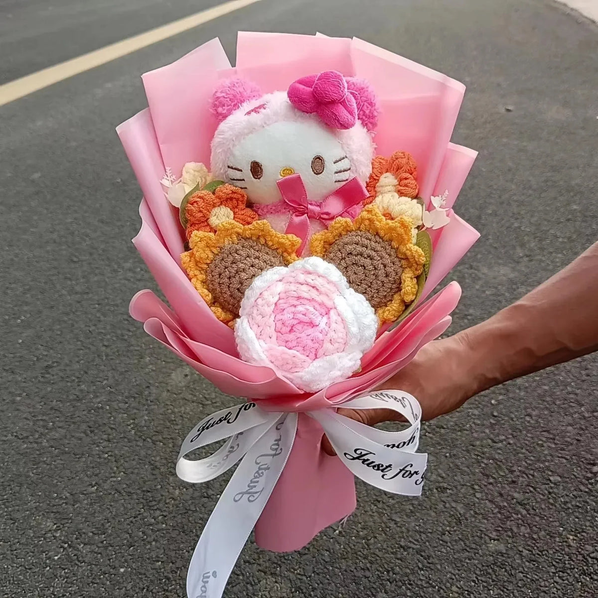 Hello Kitty Plush Flower Bouquet